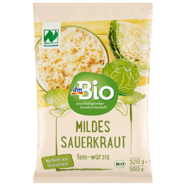 Kiseli kupus DM BIO blagi organski 520g