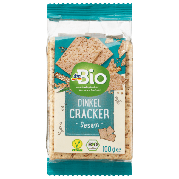 Krekeri DM BIO integralni od spelte i susama 100g