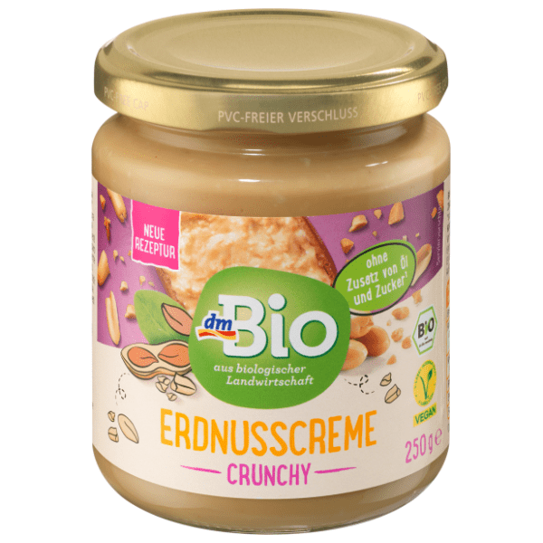Krem od kikirikija DM BIO 250g