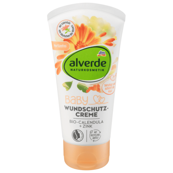 Krema ALVERDE Baby protiv crvenila organski neven + cink 75ml