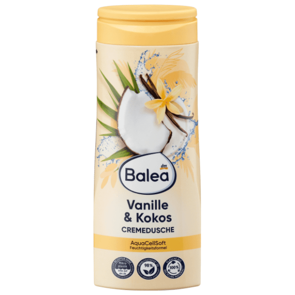 Kremasti gel za tuširanje BALEA vanila i kokos 300ml