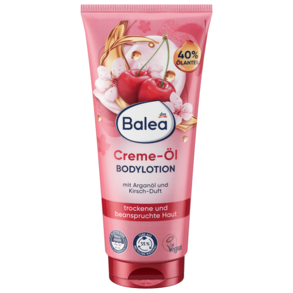Kremasto uljani losion za telo BALEA argan i trešnja 200ml