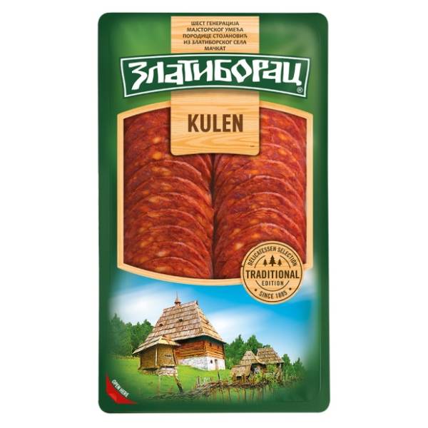 Kulen ZLATIBORAC slajs 100g
