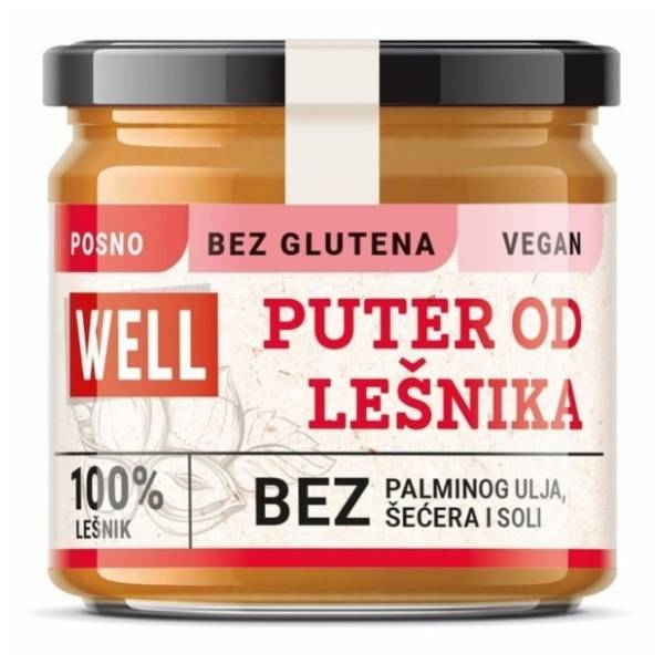 Lešnikov puter WELL 180g
