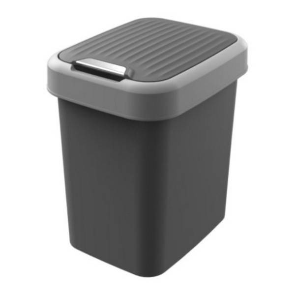LINDO kanta za smeće klatno antracit 25l
