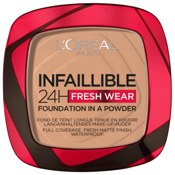 L'OREAL Infaillible 24h fresh wear kompaktni puder 220 sand