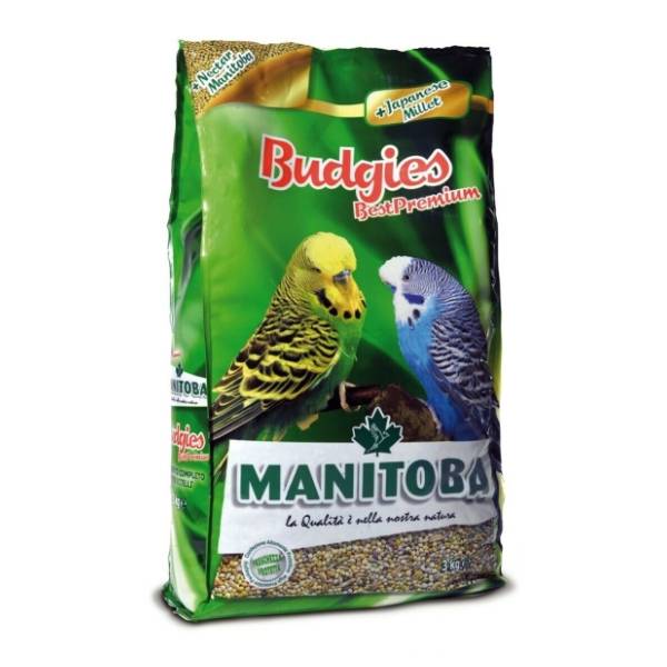 MANITOBA Best premium budgies hrana za ptice tigrice 1kg