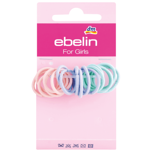 Gumice za kosu EBELIN mini raznobojne 18kom