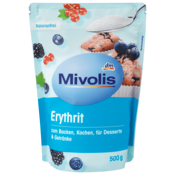 MIVOLIS stoni zaslađivač eritritol 100% 500g