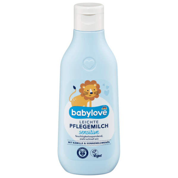 Mleko za telo BABYLOVE Sensitive 250ml