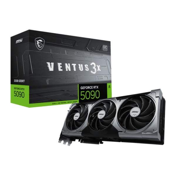 MSI nVidia GeForce RTX 5090 32G VENTUS 3X OC 32GB GDDR7 512-bit grafička kartica