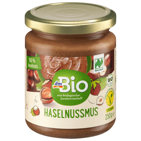 Mus DM BIO lešnik 250g