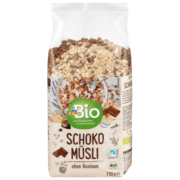 Musli DM BIO čokoladni 750g