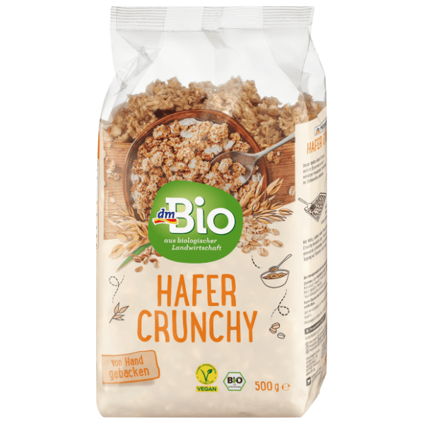 Musli DM BIO hrskavi pečeni sa ovsenim pahuljicama 500g