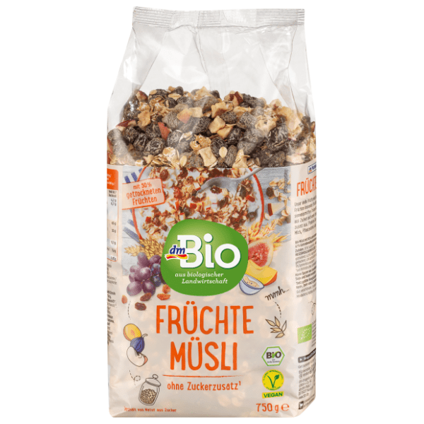 Musli DM BIO voćni 750g