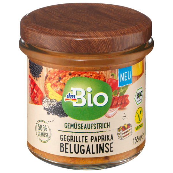 Namaz DM BIO od paprike sa beluga sočivom 135g