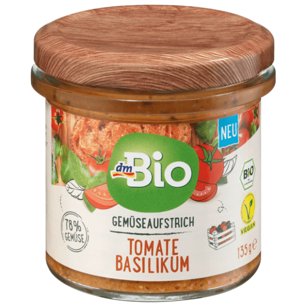 Namaz od paradajza i bosiljka DM BIO 135g