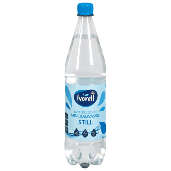 Negazirana voda IVORELL Naturliches still 1l