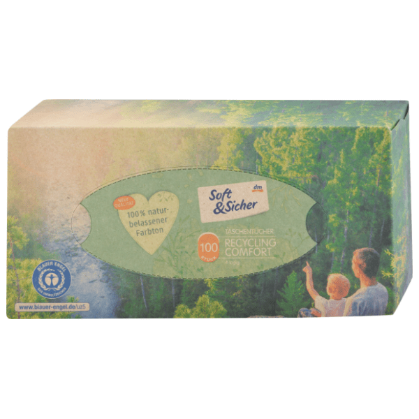 Papirne maramice SOFT&SICHER reciklirane 4sloja 100kom