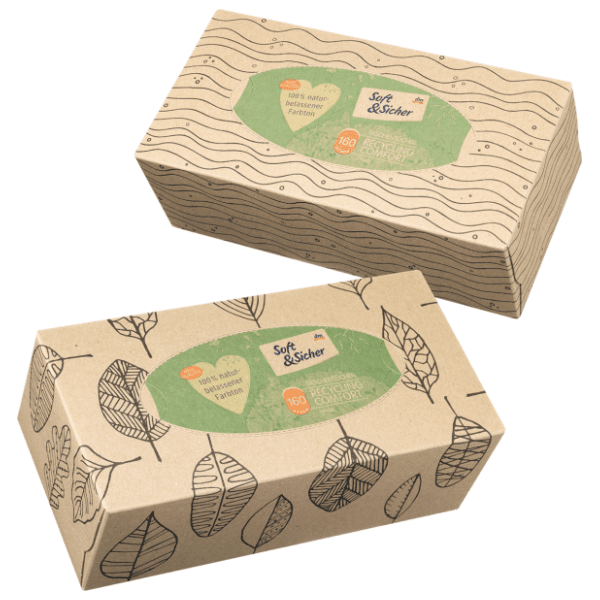 Papirne maramice SOFT&SICHER recycling comfort 3sloja 160kom