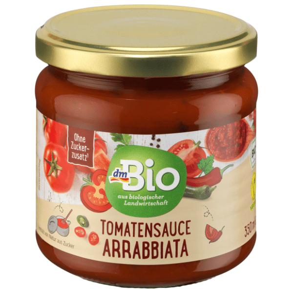 Paradajz sos DM BIO Arrabiata 350ml