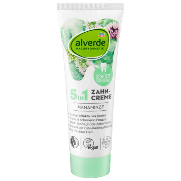 Pasta za zube ALVERDE 5u1 nana 75ml