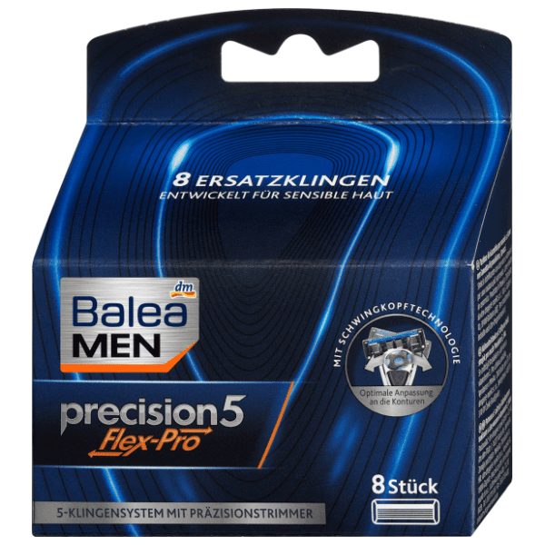 Patrone BALEA MEN Precision 5 flex pro 8kom