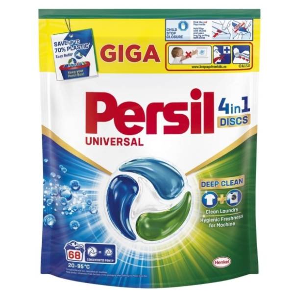 PERSIL DISCS Universal kapsule za veš 68kom