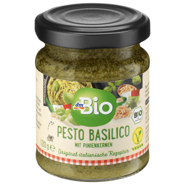 Pesto sos DM BIO bosiljak 120g