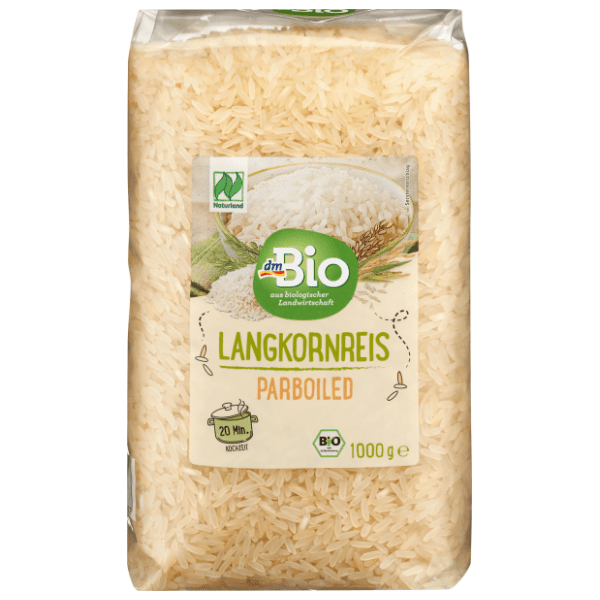 Pirinač DM BIO pretkuvani dugo zrno 1kg