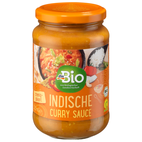 Preliv DM BIO indijski kari 325ml
