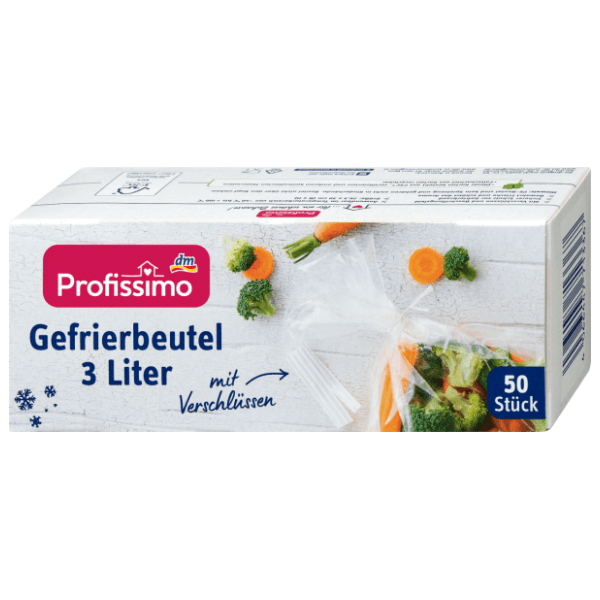 PROFISSIMO kese za zamrzivač 3l 50kom