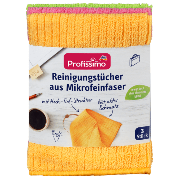 PROFISSIMO mikrofiber krpa za čišćenje 3kom (više vrsta)