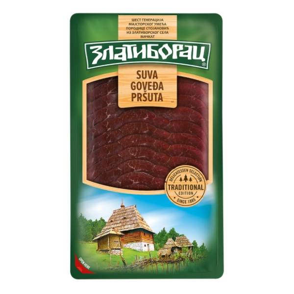Pršuta ZLATIBORAC goveđa slajs 100g