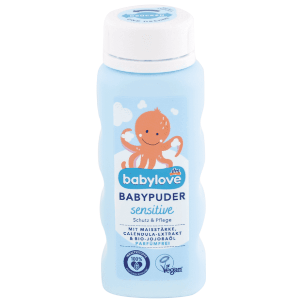 Puder BABYLOVE Baby sensitive 100g