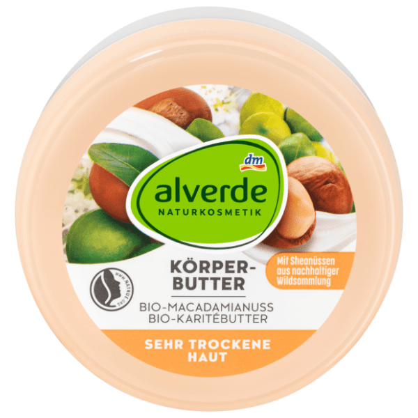 Puter za telo ALVERDE orah makadamije i karite puter 200ml
