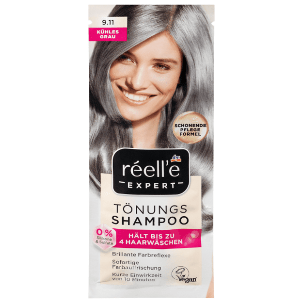 REELL‘E Expert šampon za bojenje kose 9.11 siva 25ml