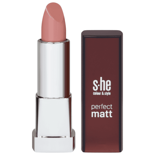 S-HE COLOUR&STYLE Perfect matt karmin za usne 333/410 5g