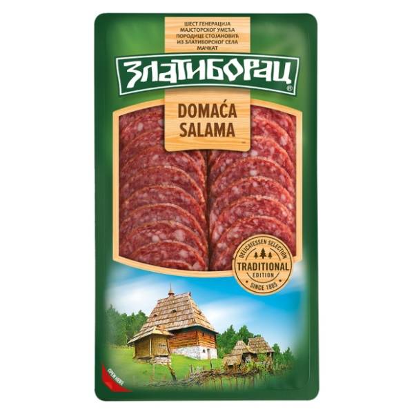 Salama ZLATIBORAC domaća slajs 100g