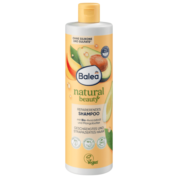 Šampon BALEA Natural beauty avokado i mango puter 400ml