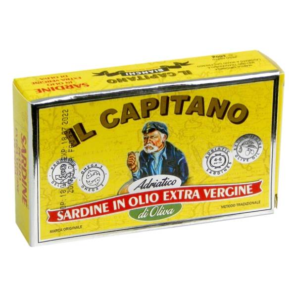 Sardina IL CAPITANO u maslinovom ulju 100g