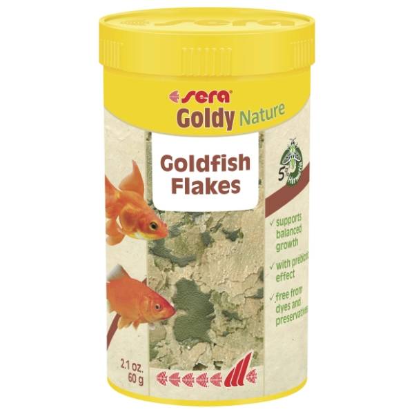SERA Goldy nature hrana za zlatne ribice sa spirulinom 100ml