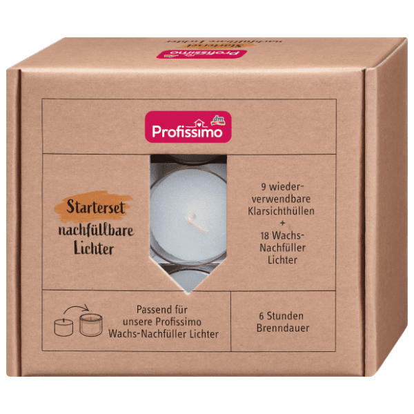 Set sveća PROFISSIMO Starter čajna 18kom