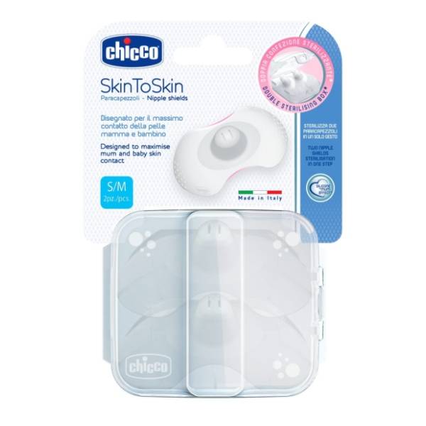 Silikonske bradavice CHICCO S/M 2kom