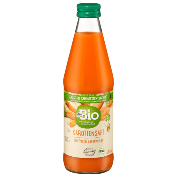 DM BIO sok šargarepa 330ml