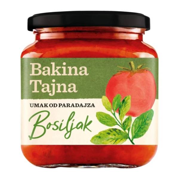 Sos za pastu BAKINA TAJNA bosiljak 300g