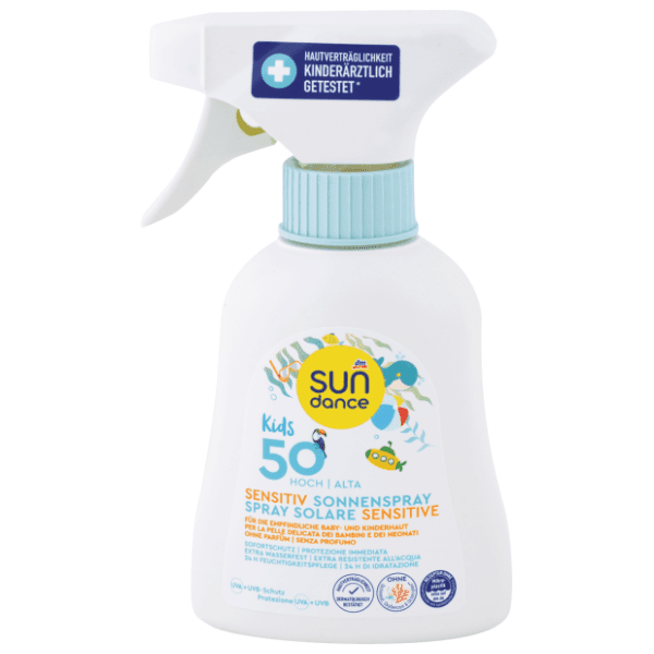 Sprej za sunčanje SUNDANCE Kids sensitive SPF50+ 200ml