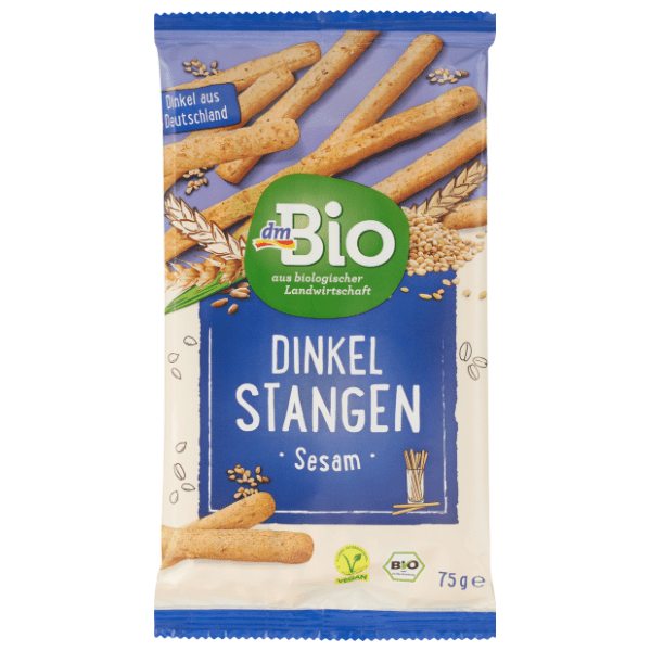 Štapići DM BIO od spelte sa susamom 75g