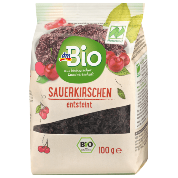 Suve višnje DM BIO bez koštica 100g