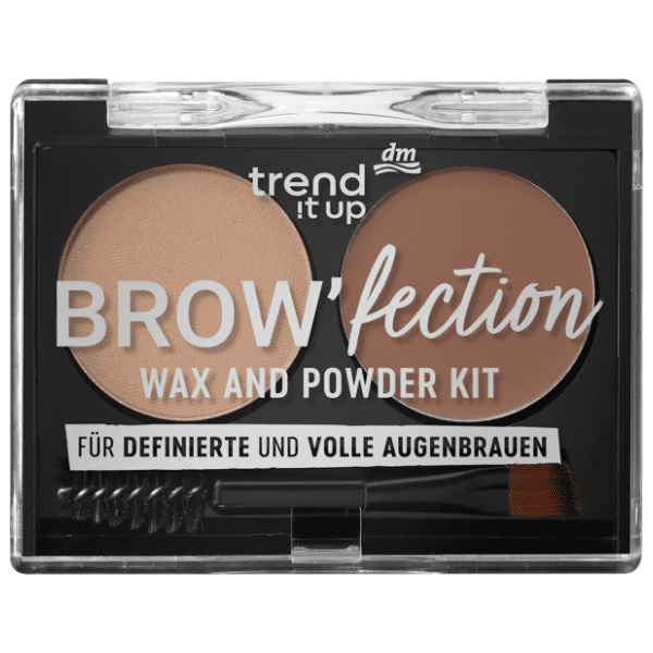 TREND IT UP Brow'fection set vosak i puder za obrve 010 